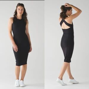 RARE-Lululemon Picnic Play Dress Black (Size:6)